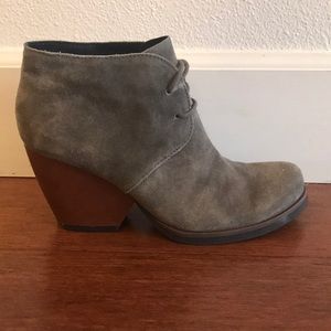 Kork-ease suede booties